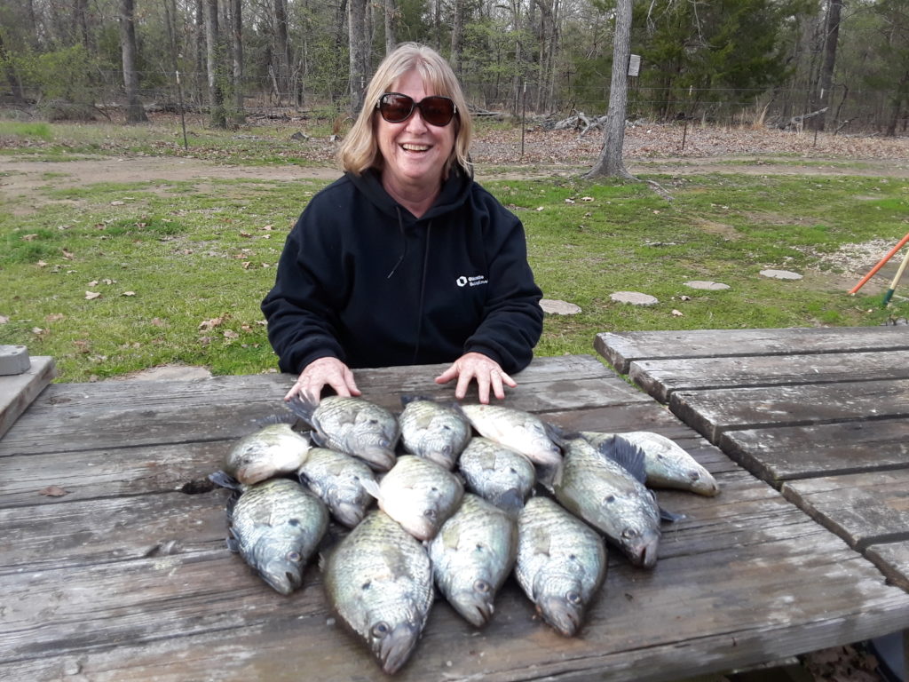 Lake Fork Cabins Bream Fishing