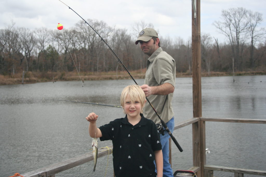 Lake Fork Cabins Bream Fishing